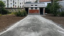 Rekonstruované historické toalety v Čechových sadech v Olomouci, 30. června 2023