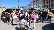 DED v Olomouci - jarmark a trh na Dolním náměstí