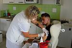 Fotbalisté Sigmy se nechali očkovat proti koronaviru. Patrik Slaměna