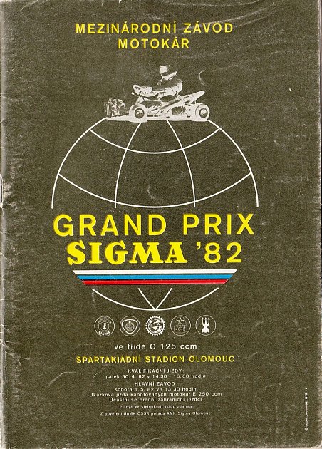 V roce 1982 se jela poslední Grand Prix Sigma.