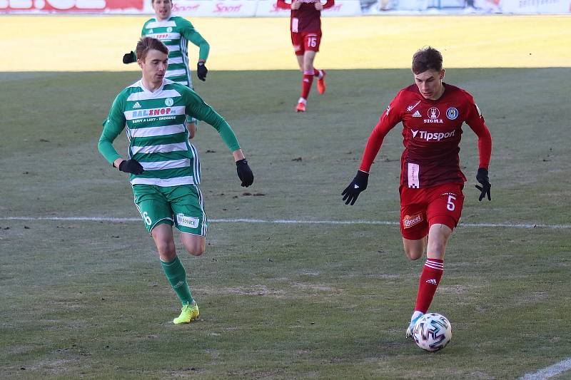 Bohemians Praha 1905  - Sigma Olomouc 0:0.Kryštof Daněk