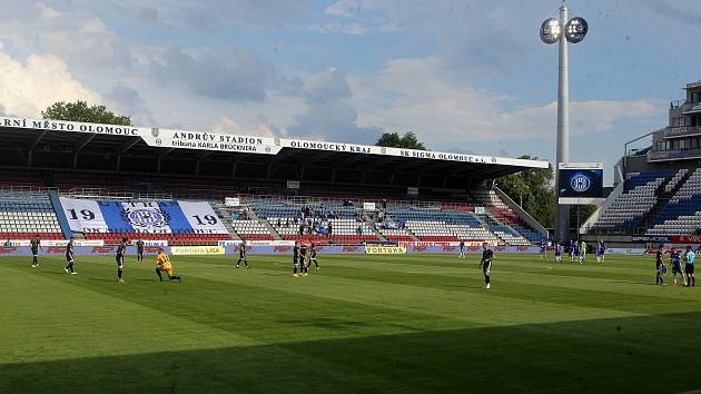 SK Sigma Olomouc. Andrův stadion. Ilustrační foto