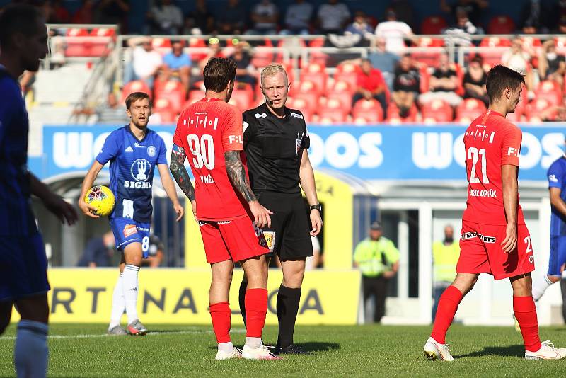 4. kolo FORTUNA:LIGY: FC Zbrojovka Brno - SK Sigma Olomouc 2:4