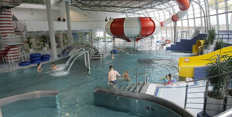 Olomoucký aquapark otevřel brány.