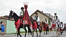 Jízda králů 2019 v Doloplazech na Olomoucku, 7. 7. 2019