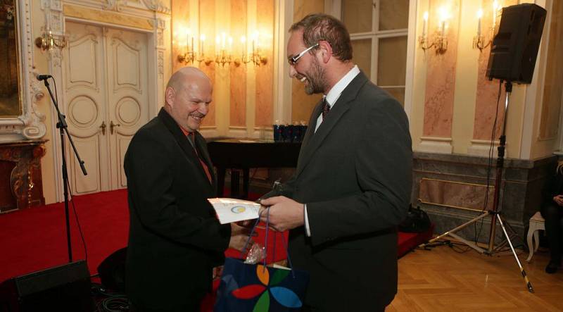 Předávání cen Křesadlo 2015 v Arcibiskupském paláci v Olomouci