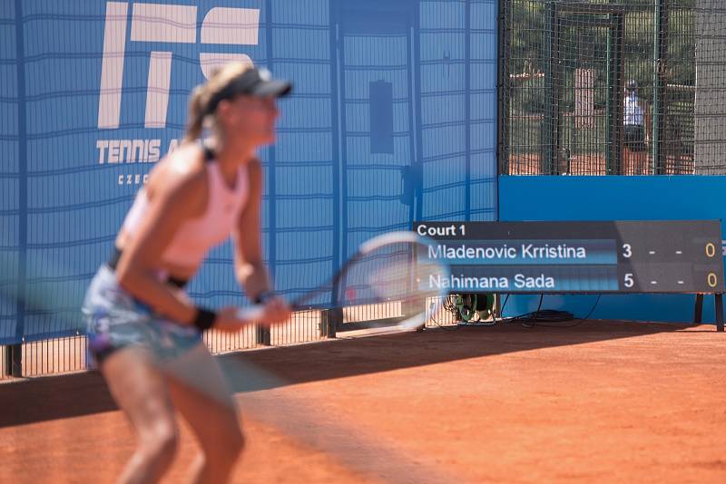 Tenisový ITS Cup v Olomouci v roce 2022. Kristina Mladenovicová