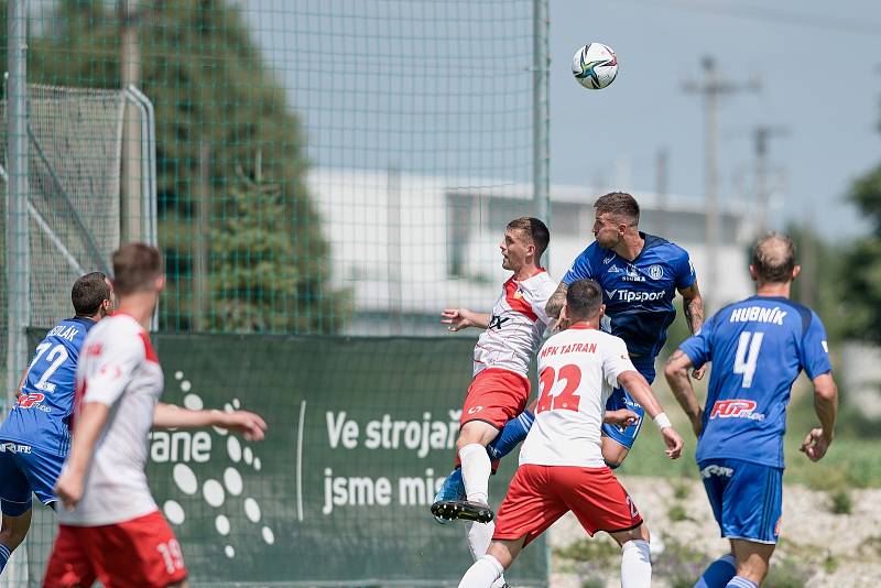 Fotbalisté Sigmy porazili Liptovský Mikuláš 2:0.