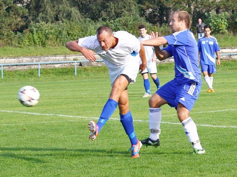 Fotbalisté FK Šternberk prohráli na domácím hřišti s FC Kralice na Hané 0:2.