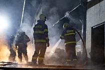 Požár v Bohuslavicích ve čtvrtek 22. prosince 2022.