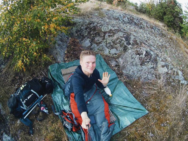 Lukáš Koutný se vydal stopem po severských zemích. Zatím viděl například švédský malebný přístav Umeå nebo navštívil historické finské město Uppsala.