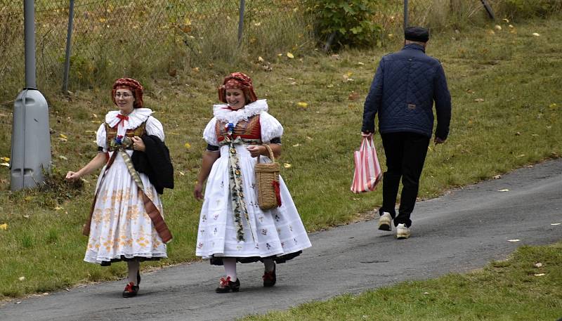 Svátek krajských zemědělců v podobě Dožínek se konal v Náměšti na Hané, 19. 9. 2021