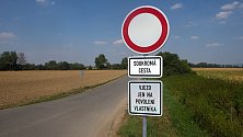 Alternativní trasa z Olomouce do Přerova  přes Nový Dvůr se uzavřela