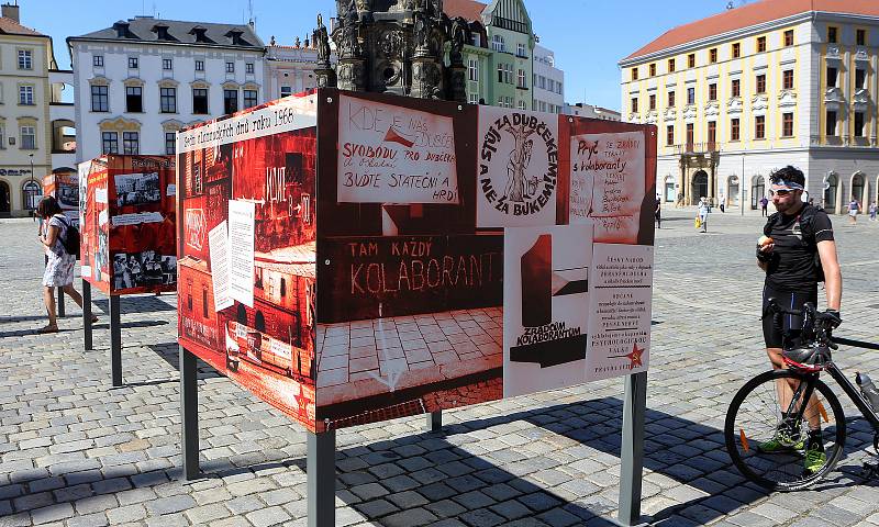 Výstava Sedm olomouckých dní připomíná výročí srpnové okupace.