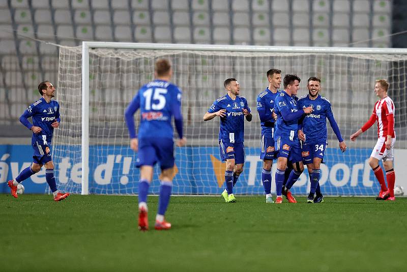 Sigma - Aalborg. Radost, oslava, Pablo Gonzalez, Radim Breite, Antonín Růsek, Lukáš Greššák, Pavel Zifčák