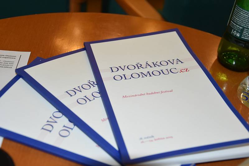 Zástupci Moravské filharmonie představili program 18. ročníku mezinárodního hudebního festivalu Dvořákova Olomouc