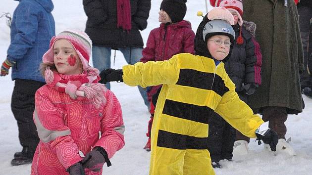 Karneval na sjezdovce v Hlubočkách