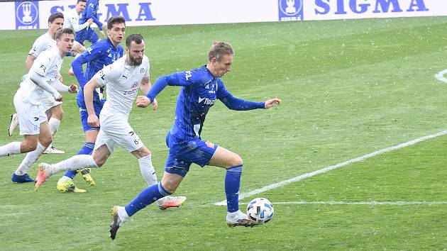 Olomouc remizovala doma se Slováckem v dohrávce 23. kola 0:0.Radek Látal