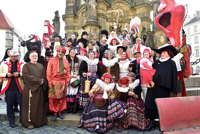 Masopustní veselí v Olomouci, 15. 2. 2020