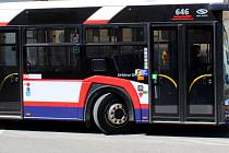 Autobus olomoucké MHD. Ilustrační foto