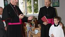 Arcibiskup Jan Graubner vysvětil novou mateřskou církevní školku v Olomouci.