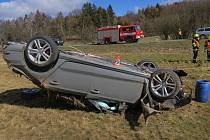 Havárie Audi S3 u Hrabišína, 16. března 2023