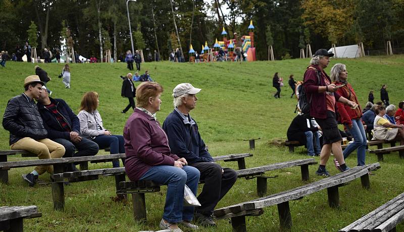 Svátek krajských zemědělců v podobě Dožínek se konal v Náměšti na Hané, 19. 9. 2021