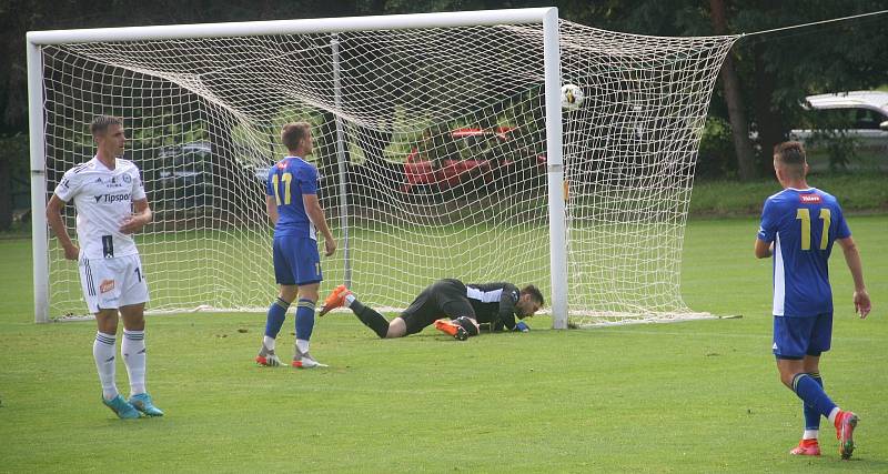 Fotografie z přípravného zápasu mezi celky SK Sigma Olomouc a FC Vysočina Jihlava