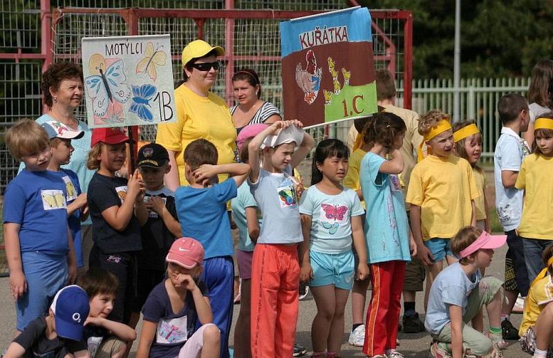 Olympijské hry na ZŠ Demlova