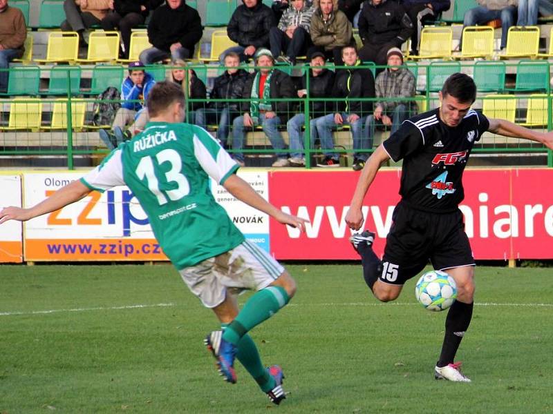 Fotbalisté HFK Olomouc proti Bohemians 1905