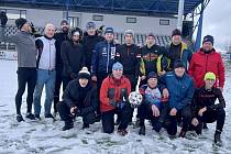 Vánoční fotbálek olomouckých cyklistů