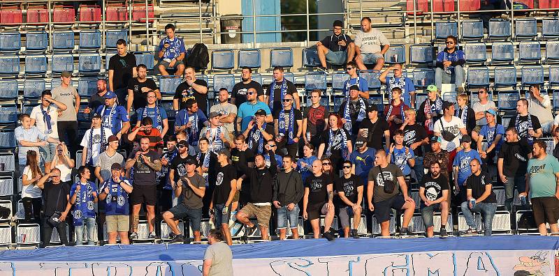 Fanoušci Sigmy na zápase s Opavou (13.9.2019)