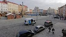 Zrekonstruované Dolní náměstí v Olomouci