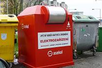 Kontejnery na drobný elektroodpad 