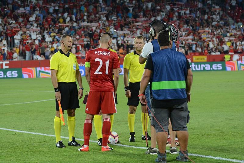 Sevilla FC - Sigma Olomouc (v červeném)