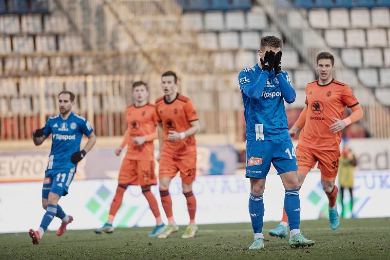 Fotbalisté Sigmy Olomouc porazili Mladou Boleslav 2:1.