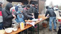 Zabijačkové hody u restaurace Terasa na Poděbradech u Olomouce.