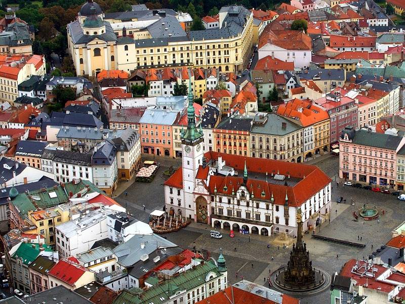 Část historického centra Olomouce. Ilustrační foto