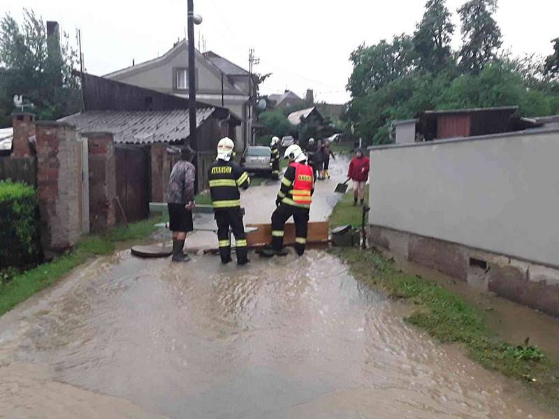 Následky silných bouřek na Olomoucku, 1. 7. 2019