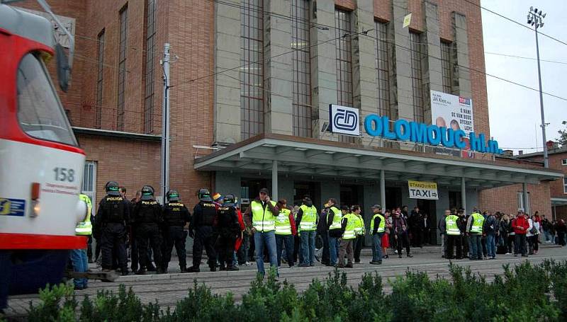 Čekání na fans Sparty v Olomouci