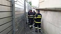 Povodně v Praze - pomoc hasičů z Olomouckého kraje