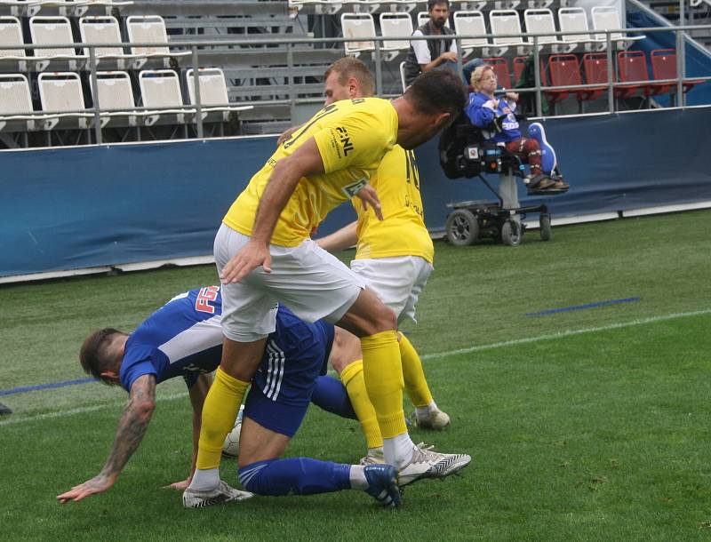 Fotografie ze zápasu 5. kola FNL mezi celky SK Sigma Olomouc B a MFK Karviná