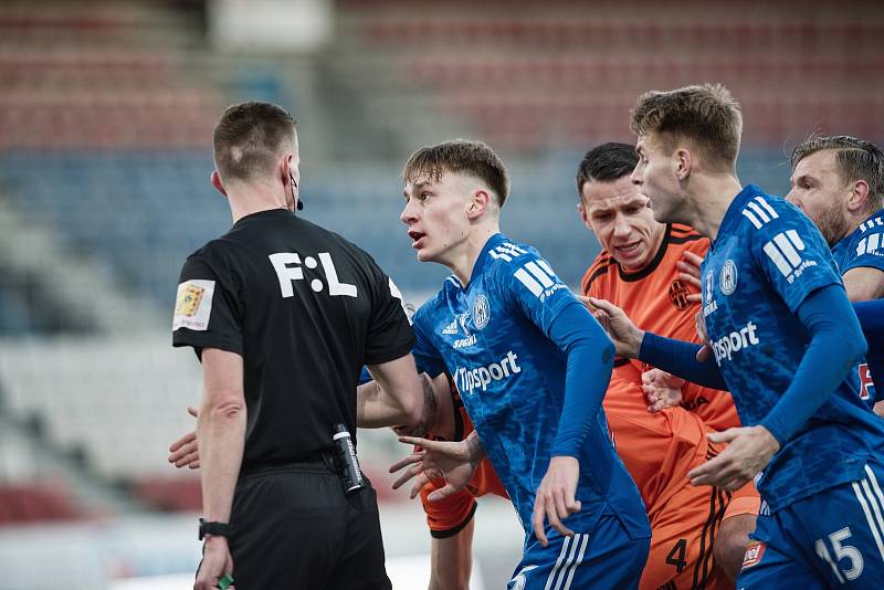 Fotbalisté Sigmy Olomouc porazili Mladou Boleslav 2:1.