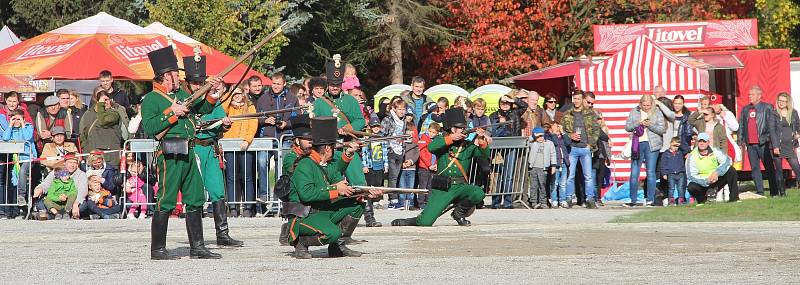 Festival Olmütz 1813 na Korunní pevnůstce v Olomouci