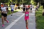 Součástí olomouckého půlmaratonu je i Rodinný běh. V 17 hodiny se na něj vydaly stovky účastníků.