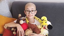 Dvanáctiletý Štěpán Glacner se léčí na olomoucké hematoonkologii