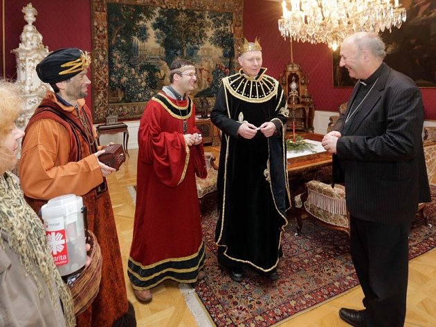 Tři králové u olomouckého arcibiskupa Graubnera