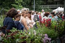 Letní etapa mezinárodní květinové a zahradnické výstavy Flora Olomouc, 19. srpna 2021.