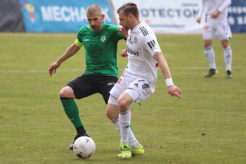 Olomouc vyhrála ve 26. kole první ligy v Příbrami 2:0.