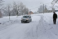 Sněhová nadílka 28. 1. 2019 - Hraničné Petrovice